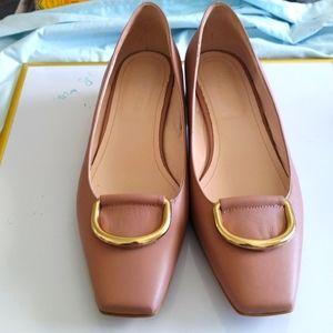 Napoleoni Squared toe low heels 10